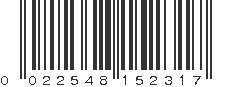 UPC 022548152317