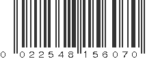 UPC 022548156070