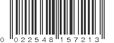 UPC 022548157213