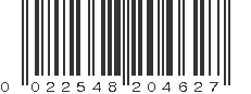 UPC 022548204627