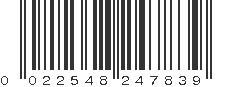 UPC 022548247839