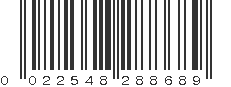 UPC 022548288689