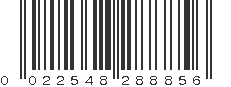 UPC 022548288856