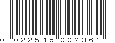 UPC 022548302361