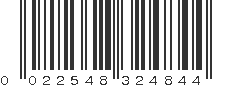 UPC 022548324844