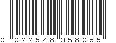 UPC 022548358085