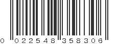 UPC 022548358306