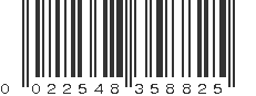 UPC 022548358825