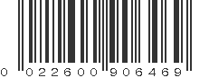 UPC 022600906469