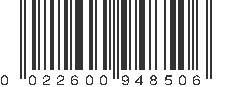 UPC 022600948506