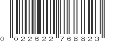 UPC 022622768823