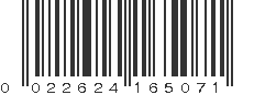 UPC 022624165071