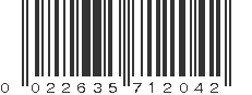 UPC 022635712042