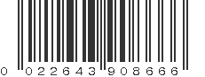 UPC 022643908666