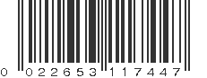 UPC 022653117447