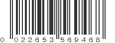 UPC 022653569468