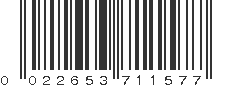 UPC 022653711577