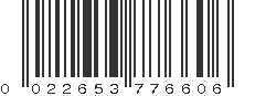 UPC 022653776606