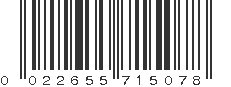 UPC 022655715078