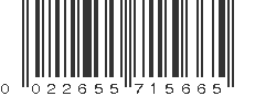 UPC 022655715665