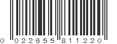 UPC 022655811220