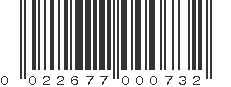 UPC 022677000732