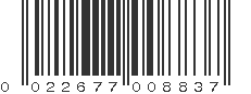 UPC 022677008837