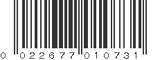 UPC 022677010731