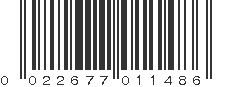 UPC 022677011486