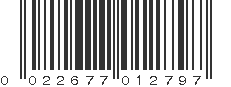 UPC 022677012797