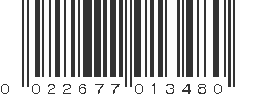 UPC 022677013480