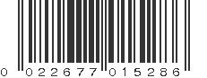 UPC 022677015286