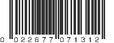 UPC 022677071312