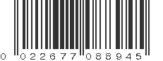 UPC 022677088945