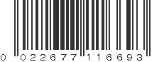 UPC 022677116693