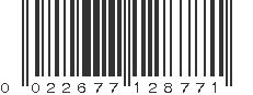 UPC 022677128771