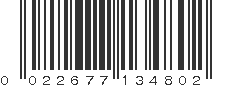 UPC 022677134802