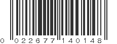 UPC 022677140148