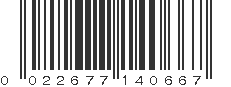 UPC 022677140667