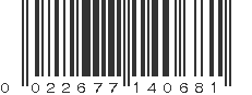 UPC 022677140681