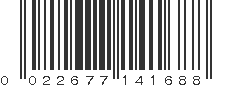 UPC 022677141688