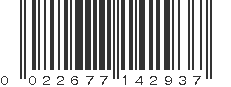 UPC 022677142937