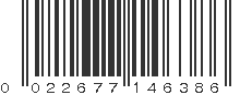 UPC 022677146386