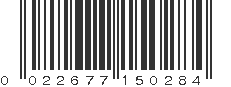 UPC 022677150284