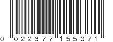 UPC 022677155371