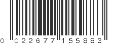 UPC 022677155883