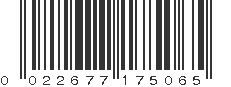 UPC 022677175065