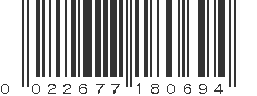 UPC 022677180694