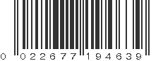 UPC 022677194639