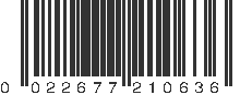 UPC 022677210636